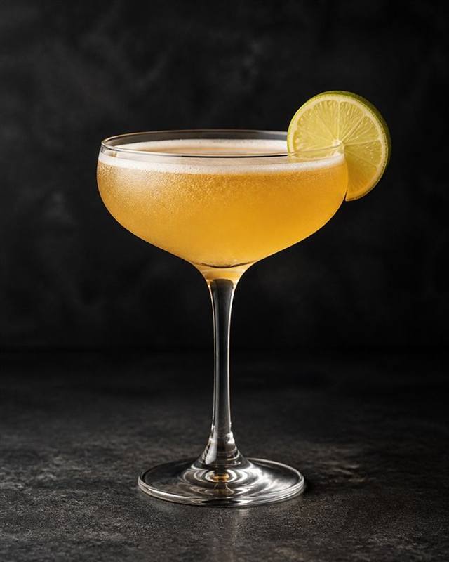 Air Mail cocktail illustration