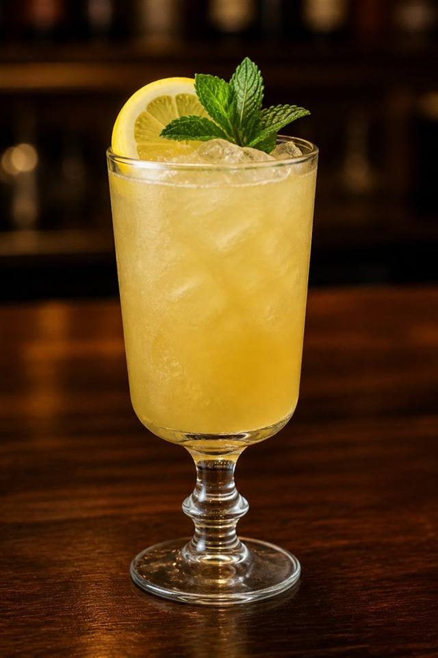 Bombay Government Punch cocktail illustration