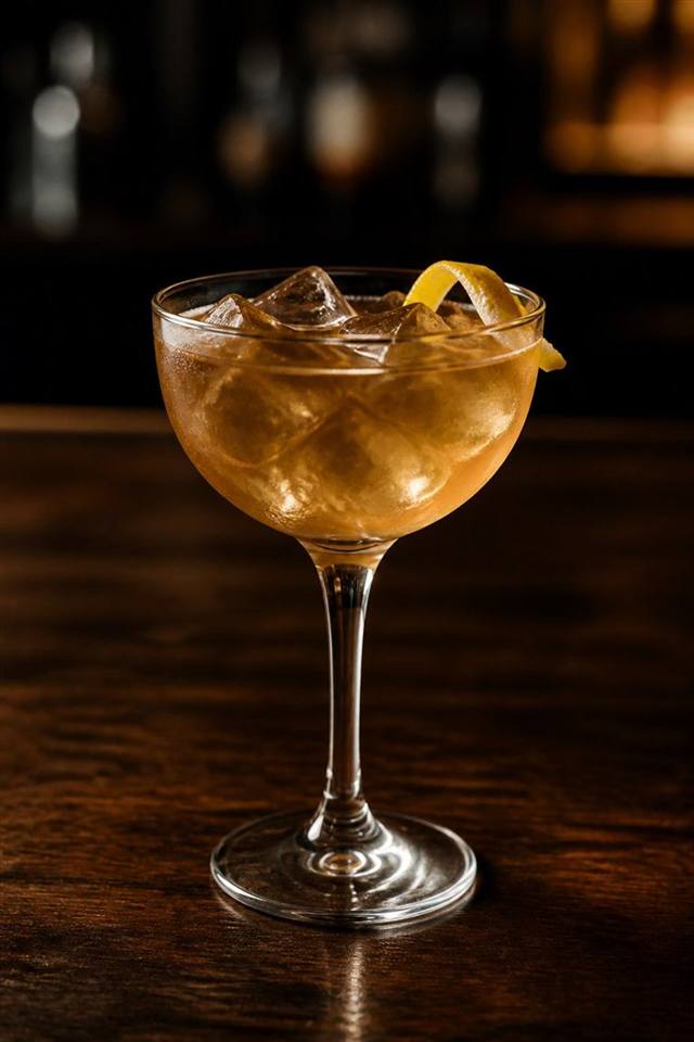 Brain Duster cocktail illustration