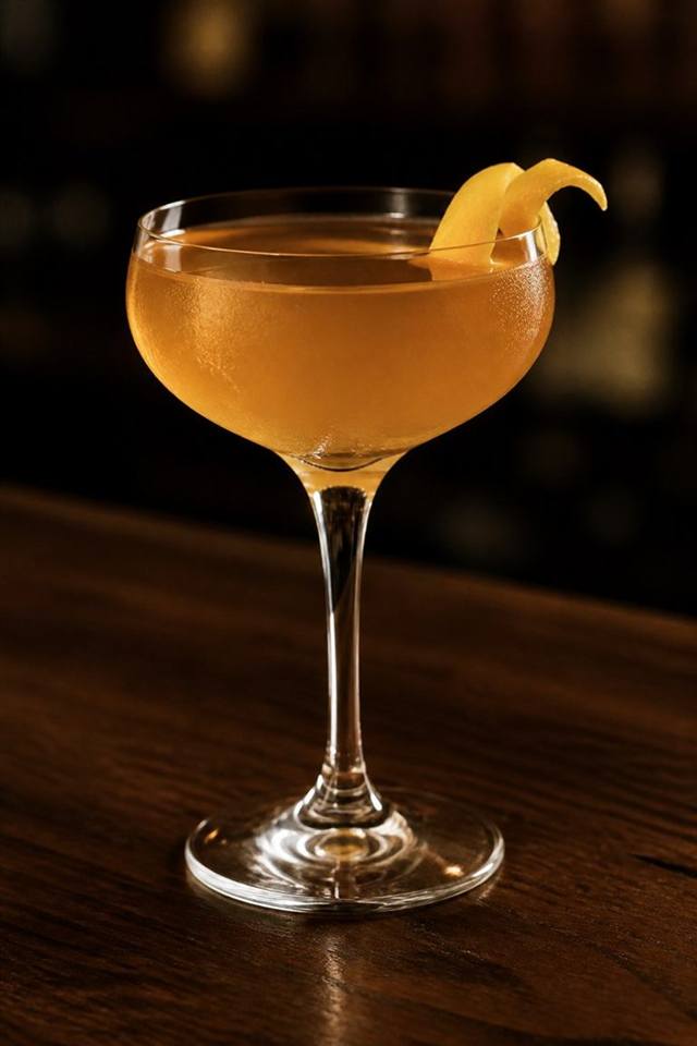 Bronx cocktail illustration