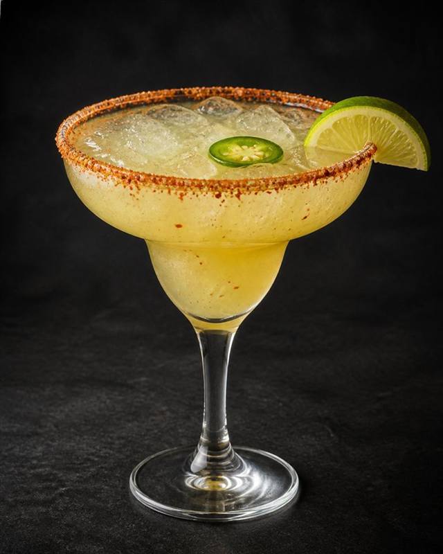 Chili Margarita cocktail illustration