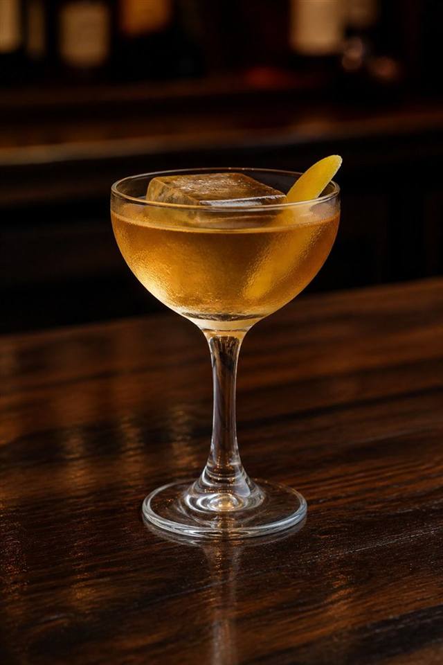 Churchill cocktail illustration