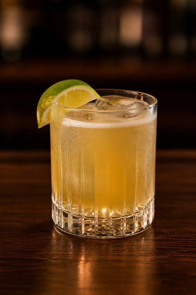Corn n Oil cocktail illustration