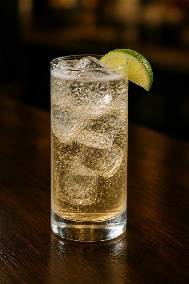 Cream Soda cocktail illustration
