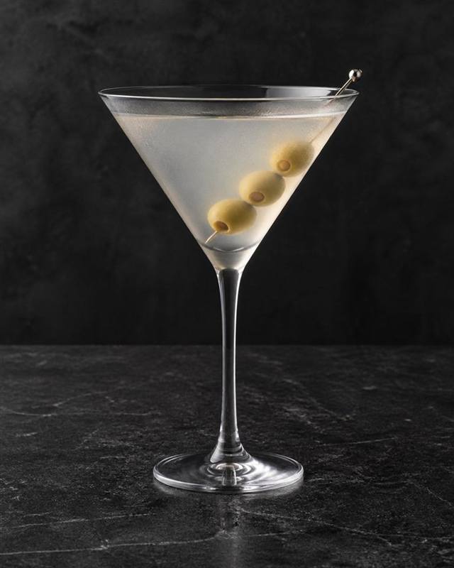 Dirty Martini cocktail illustration