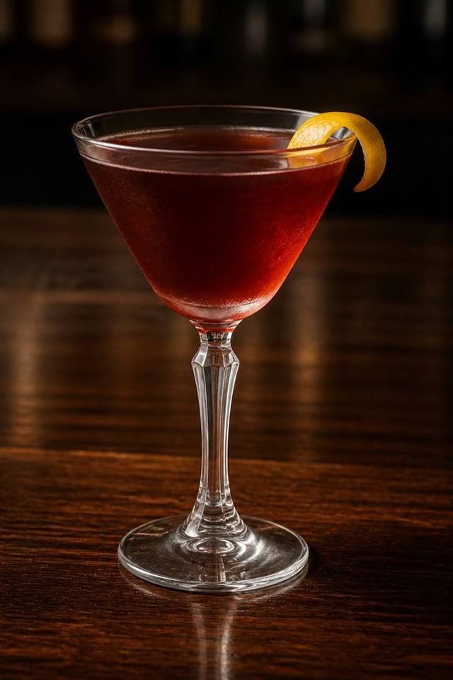 Dubonnet Cocktail cocktail illustration