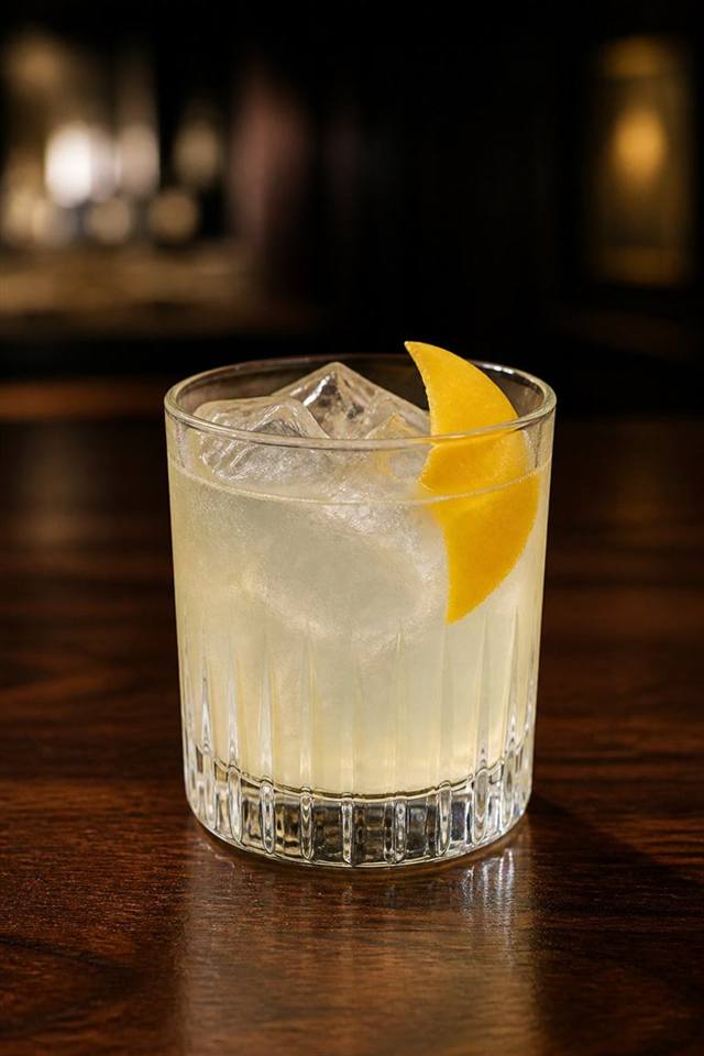 Flying Dutchman cocktail illustration
