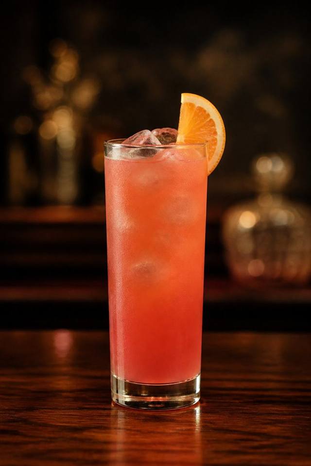 Funk and Soul cocktail illustration