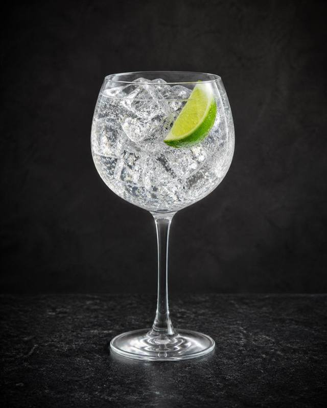 Gin and Tonic cocktail illustration