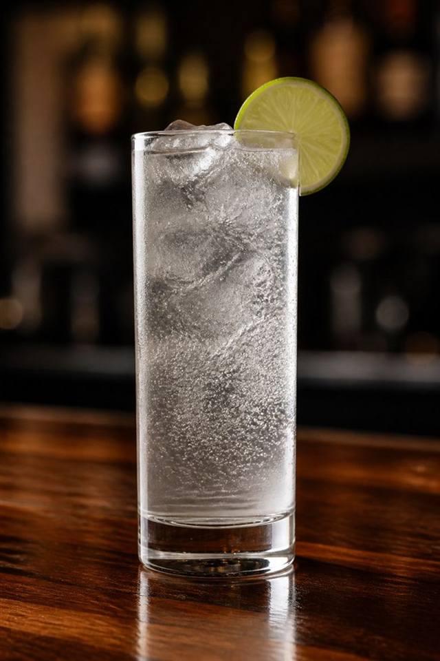 Gin Cooler cocktail illustration