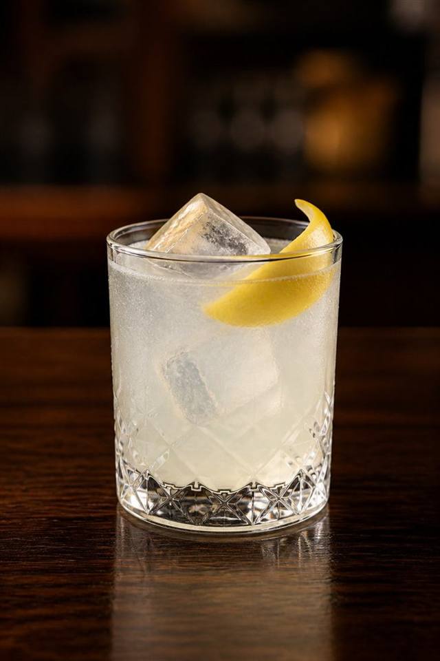 Gin Sling cocktail illustration