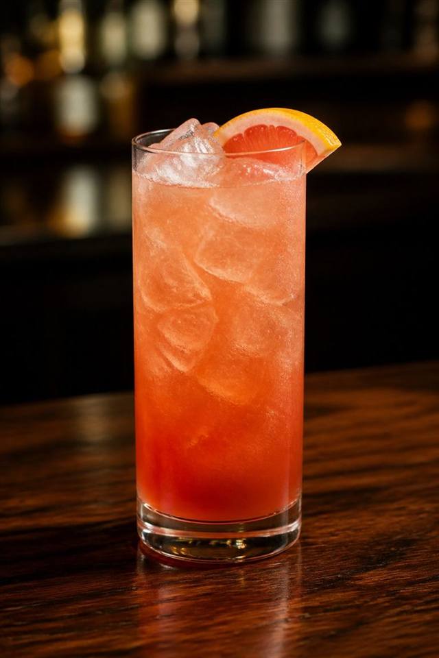 Gin Squirt cocktail illustration