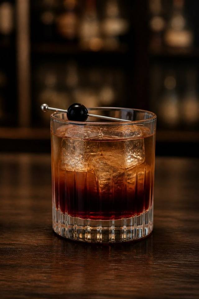 Grim Reaper cocktail illustration