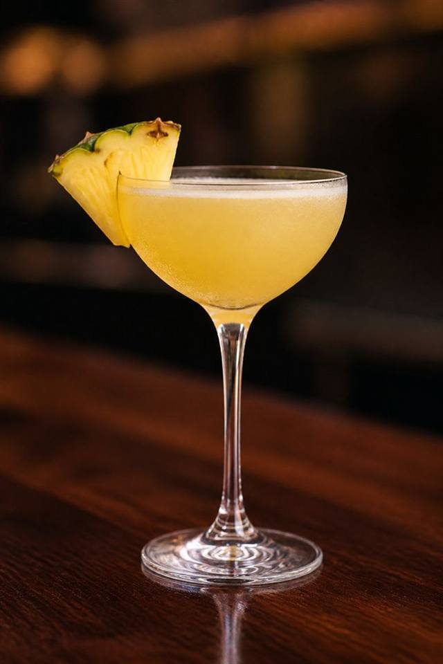 Hawaiian Cocktail cocktail illustration