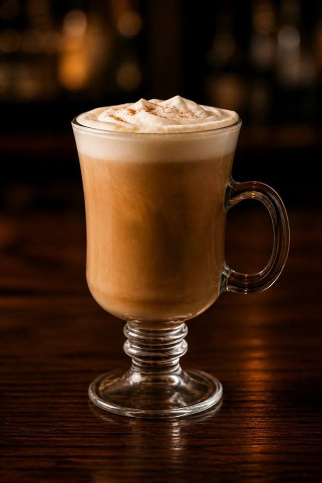 Hot Creamy Bush cocktail illustration