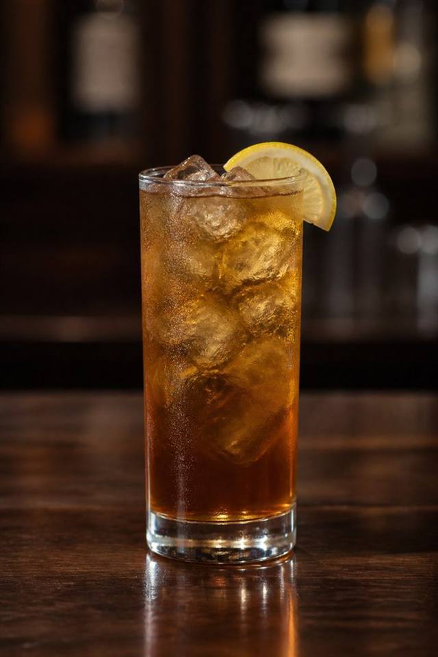 Long Island Tea cocktail illustration