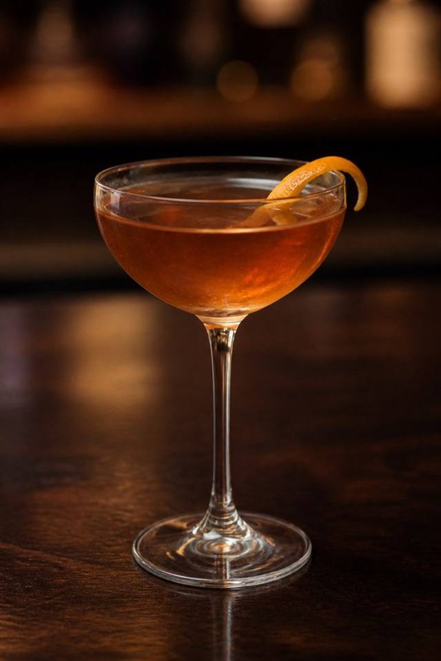 Lucien Gaudin cocktail illustration