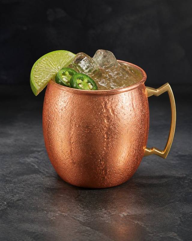 Mexican Mule cocktail illustration