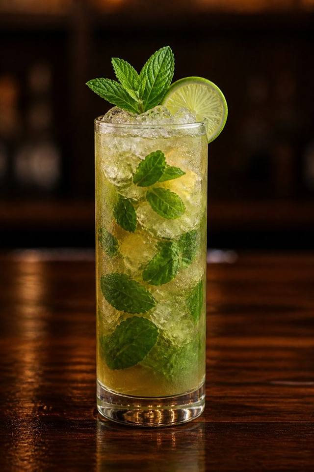 Mojito Extra cocktail illustration