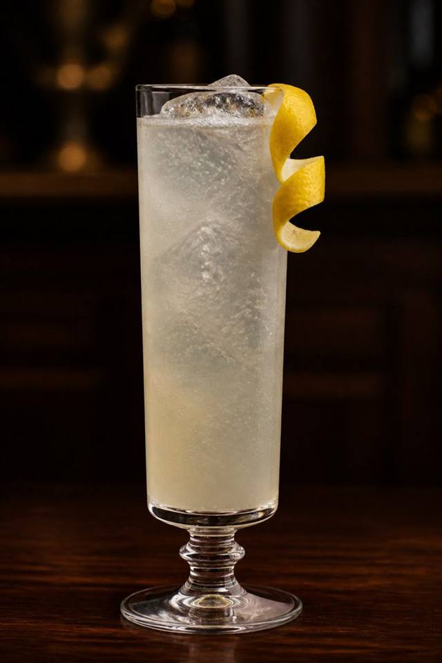 Moonlight cocktail illustration