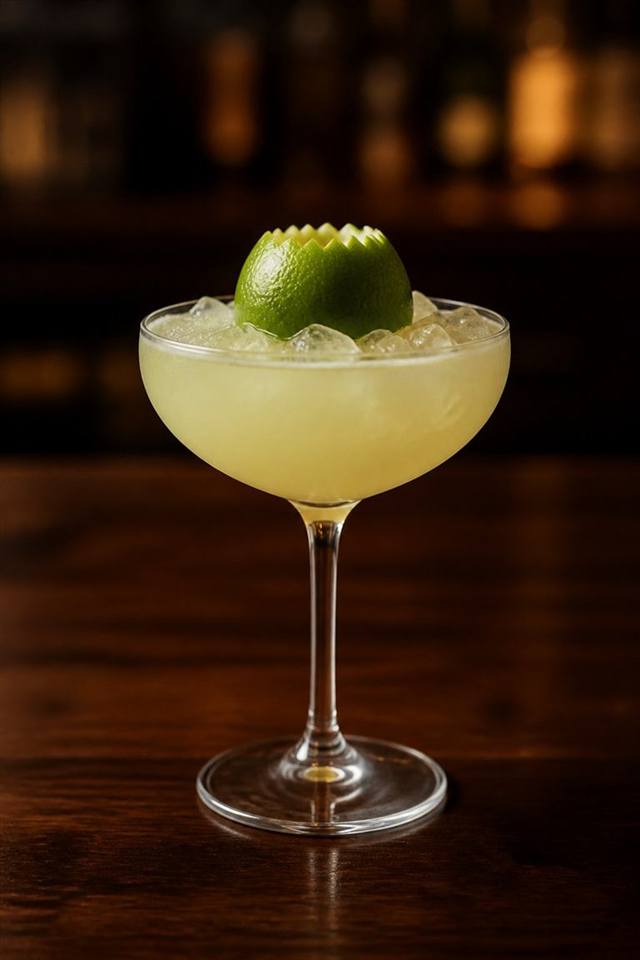 Nuclear Daiquiri cocktail illustration
