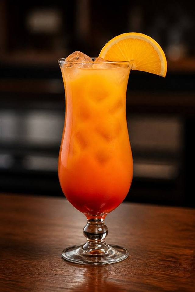 Orange Push-up cocktail illustration