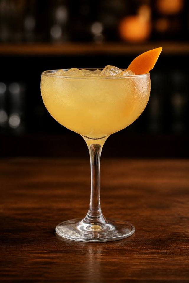 Paradise cocktail illustration