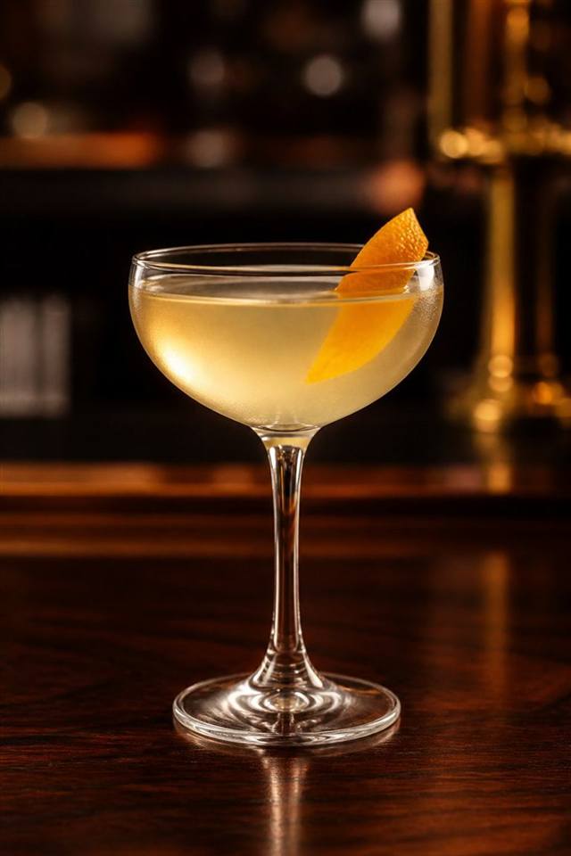 Princeton cocktail illustration