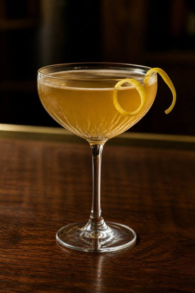 Rattlesnake cocktail illustration