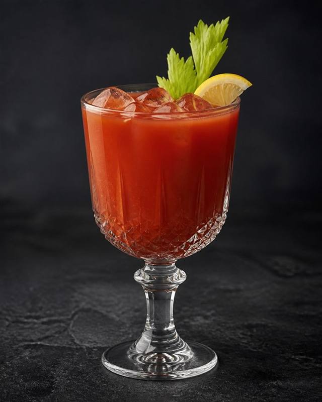 Red Snapper cocktail illustration
