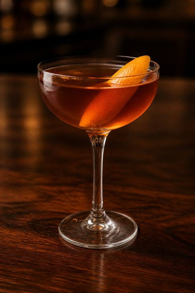 Revolver cocktail illustration