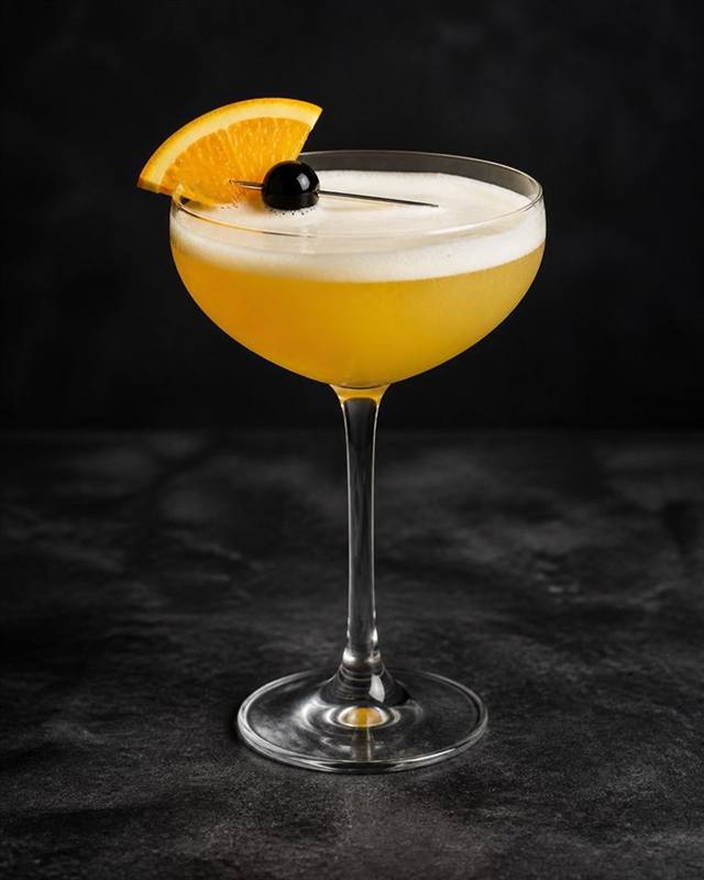 Saturn cocktail illustration