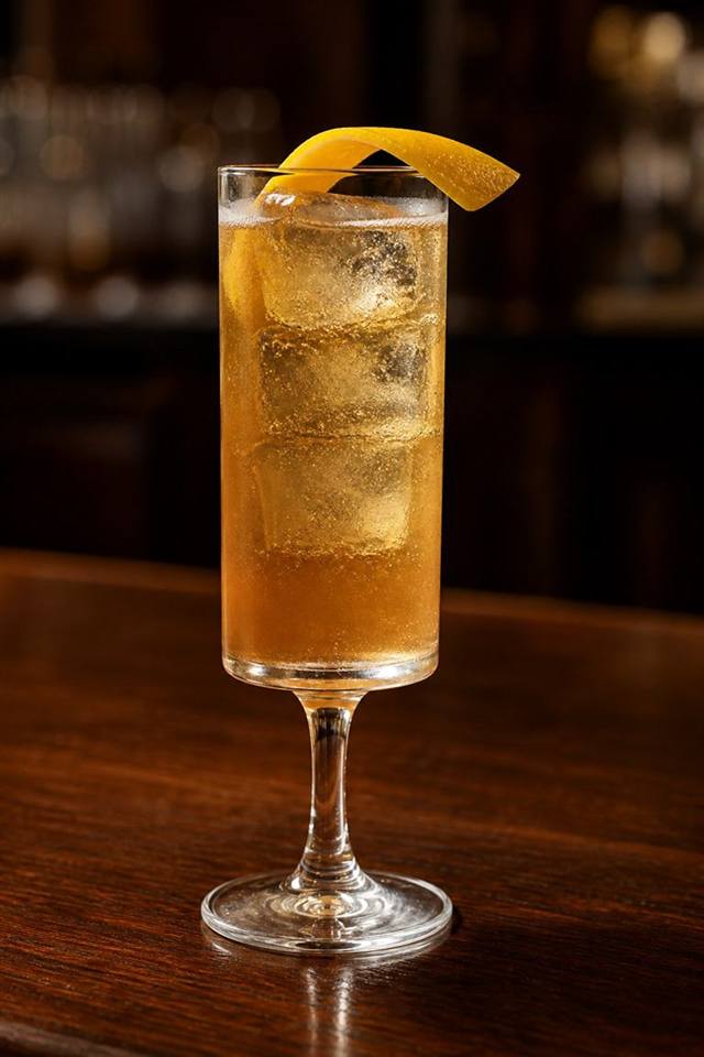 Seelbach cocktail illustration