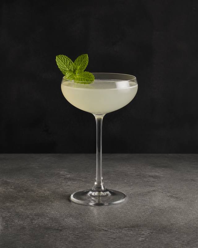 Southside cocktail illustration