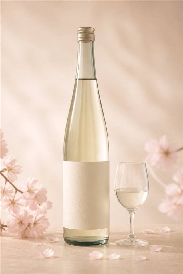 Dewazakura Oka Ginjo sake illustration