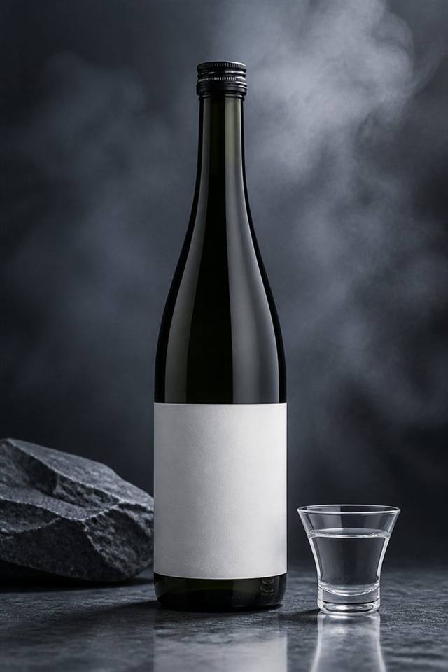 Kubota Junmai Daiginjo sake illustration