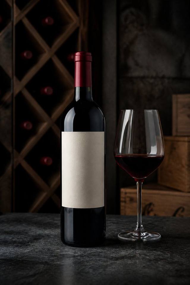 Penfolds Bin 389 Cabernet Shiraz wine illustration